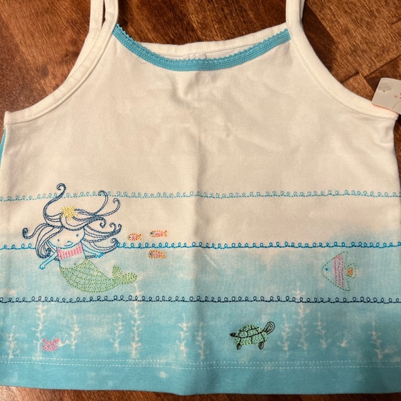 Carters 12-18 months Girl’s Mermaid tank top - Picture 3 of 5